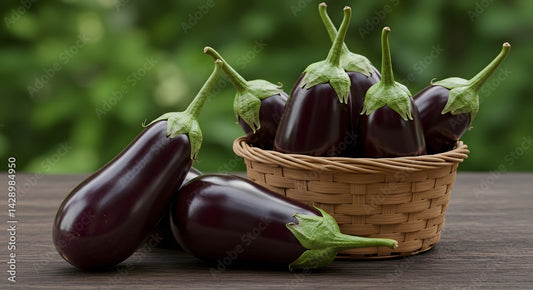Eggplant, Black Beauty (Italian), Certified Organic