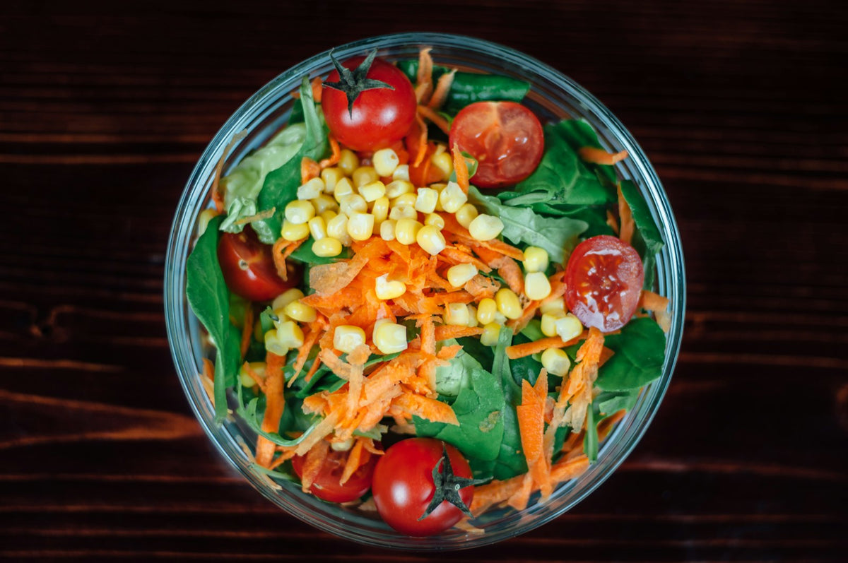 Summer succotash with sweet corn, green beans and cherry tomatoes